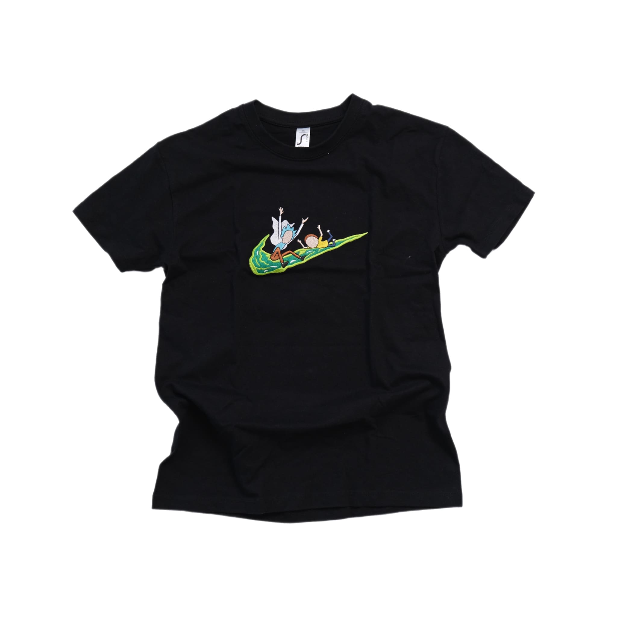 Футболка с вышивкой (Rick & Morty)