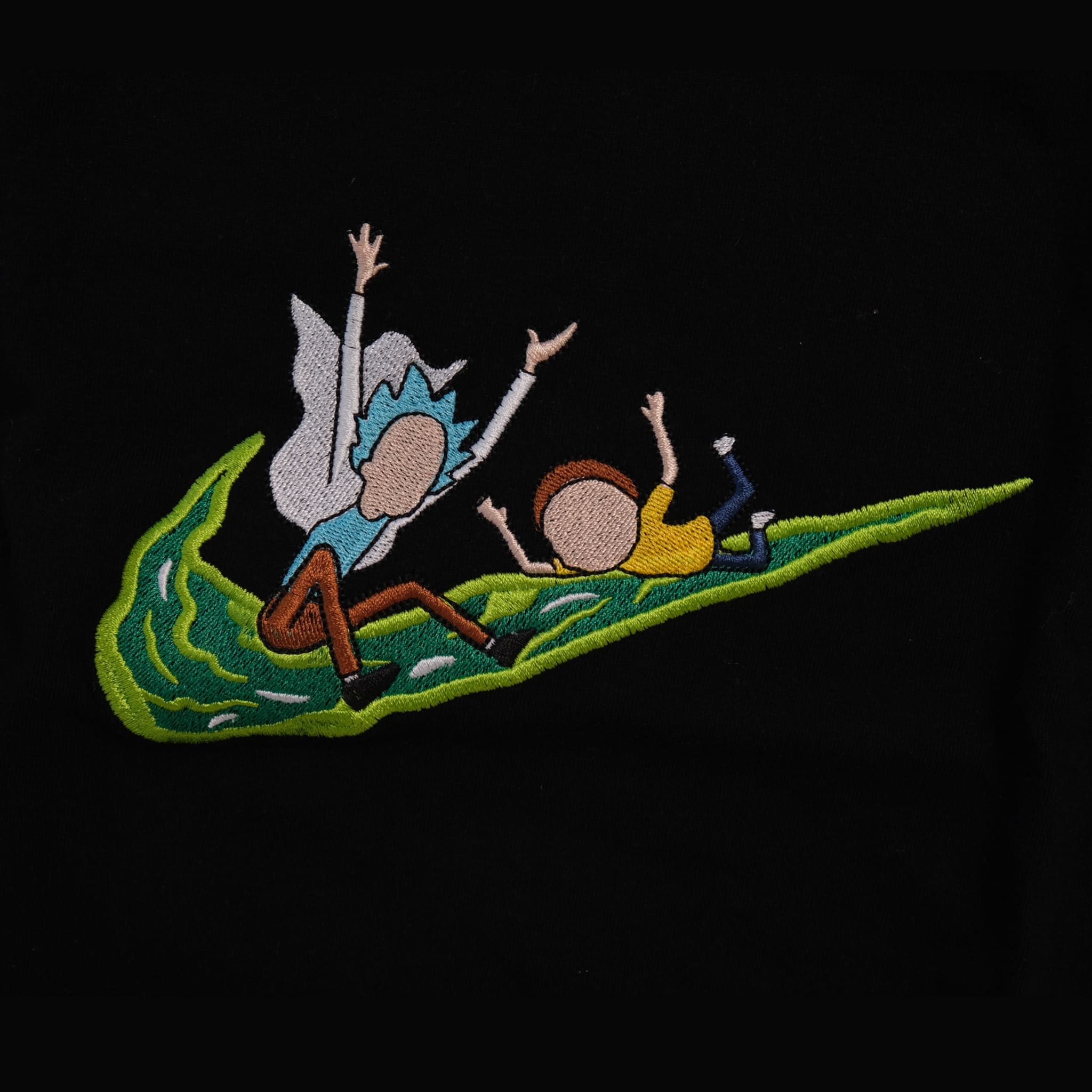 Футболка с вышивкой (Rick & Morty) — изображение 2